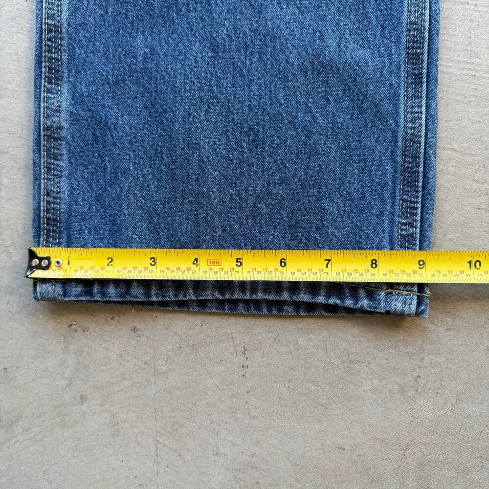 Carhartt Jeans Mens 30 x 30 B13 DPS Relaxed Straight Carpenter Workwear Denim - Picture 9 of 10